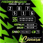 ANGKA KERAMAT BELGIUM 28 JULI 2023